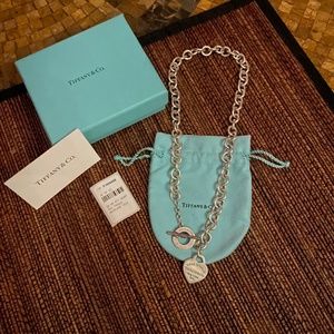 Tiffany toggle necklace